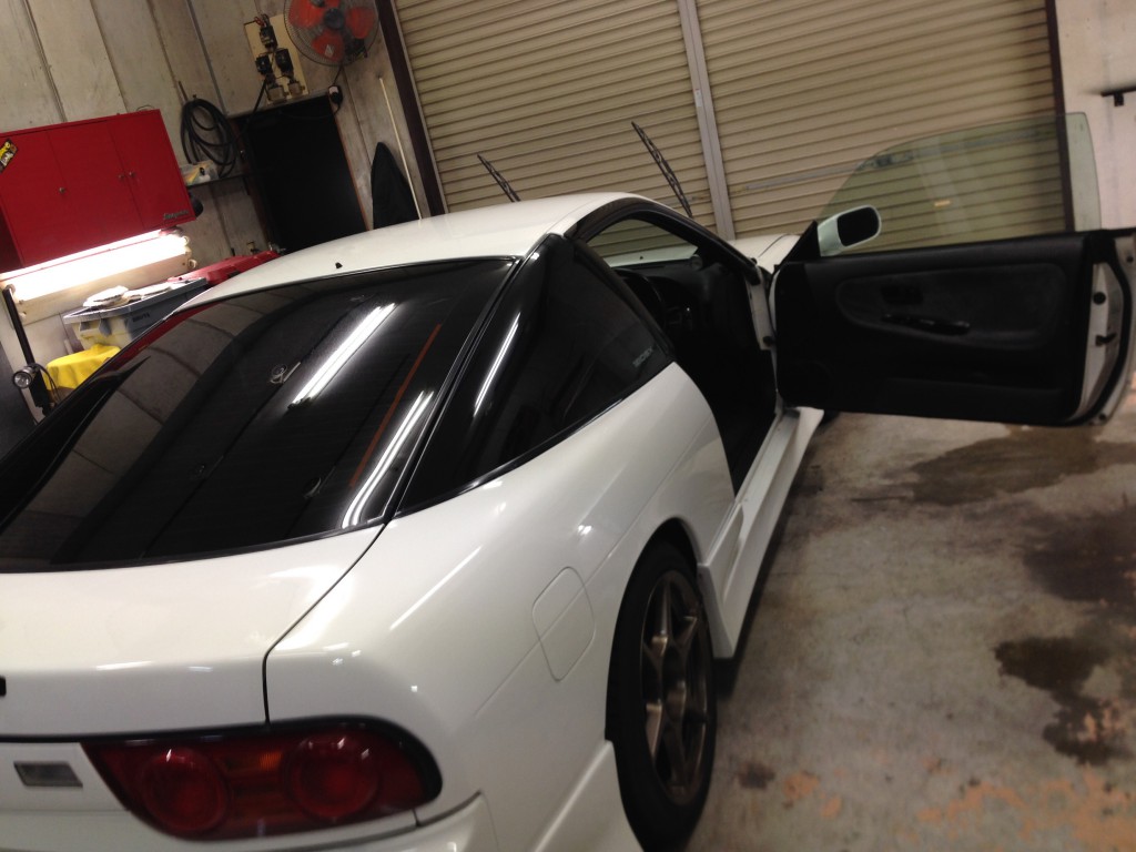 日産 シルビア+180SX=シルエイティ フィルム&ウインドコート